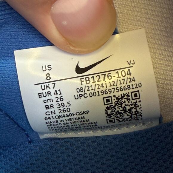 Nike Free RN Flyknit Next Nature White Men 8 Womens 9.5 Running Shoes FB1276-104 - Picture 11 of 11